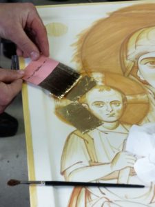 L'iconographie orthodoxe- pose de l'or