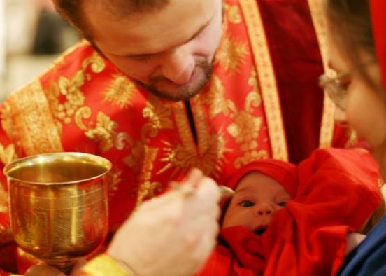 Sacrement du Baptême Orthodoxe- Eucharistie
