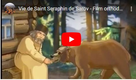 Vie de St Séraphin de Sarov- dessin animé pour les enfants