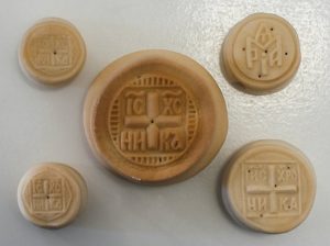 préparation des prosphores