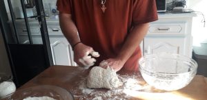 préparation des prosphores- enlever les bulles d'air