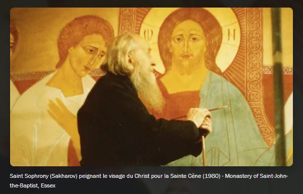 Saint Sophrony l'athonite, peintre et iconographe