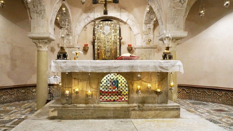 La tombe de St Nicolas à Bari Italie