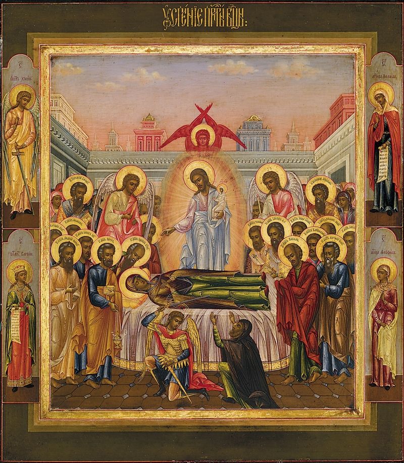 Fête orthodoxe de La Dormition de la mère de Dieu
