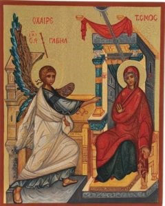 Les douze grandes fêtes orthodoxes- L'Annonciation
