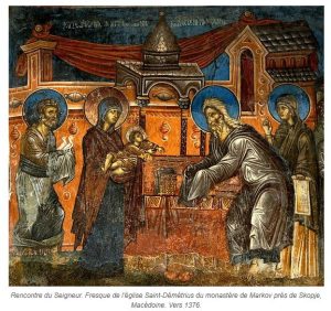 présentation du Seigneur notre Christ au temple