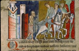 St Martin Le miséricordieux partage son manteau St Martin Le miséricordieux partage son manteau