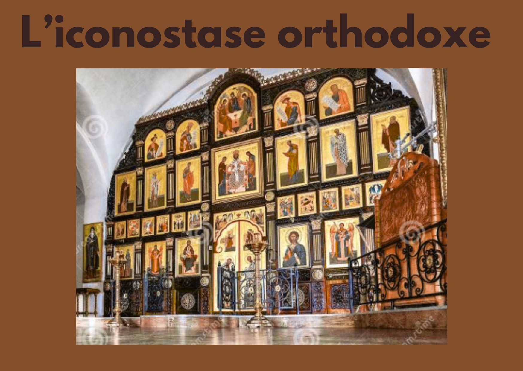 Iconostase orthodoxe
