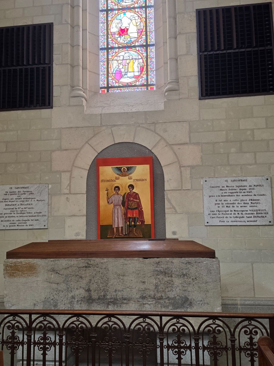 Saint Donatien et Rogatien tombeau