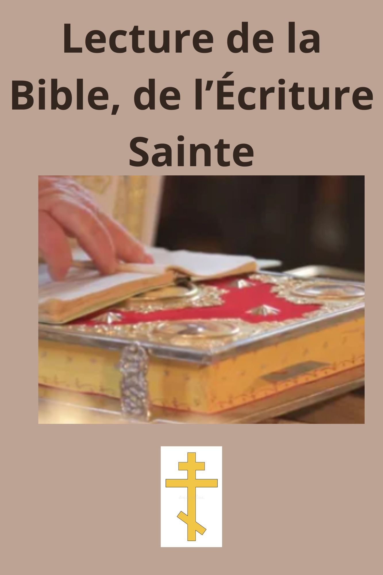 Lecture de la Bible de l'Ecriture Sainte