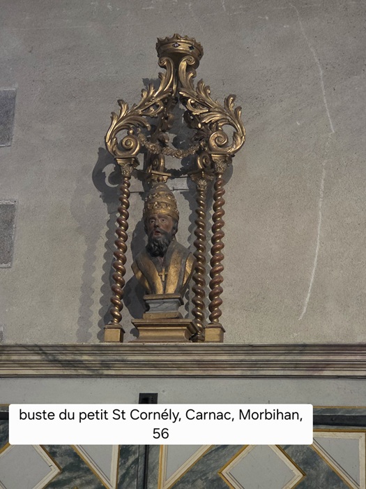 Buste du petit Cornély, Carnac